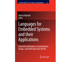 Languages for Embedded Systems and their Applications - Martin Radetzki - 2010