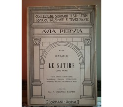  Le Satire libro 1 n°69	 di Orazio,  1961,  Sormani-F