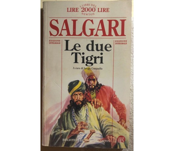 Le due Tigri di Emilio Salgari,  1976,  Newton Compton Editori