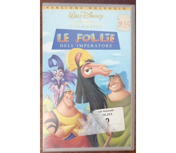 Le follie dell'imperatore - Walt Disney - VHS - 2001 - A