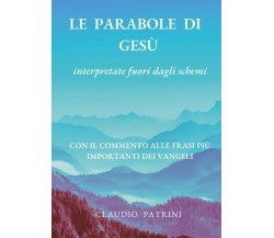 Le parabole di Gesù, interpretate fuori dagli schemi di Claudio Patrini,  2022, 