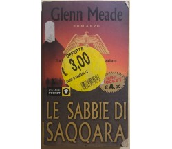 Le sabbie di Saqqara di Glenn Meade, 2005, Piemme