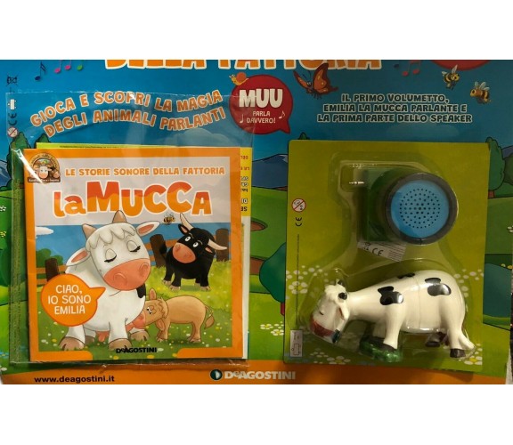 Le storie sonore della fattoria n. 1 - La Mucca di Aa.vv.,  2022,  Deagostini