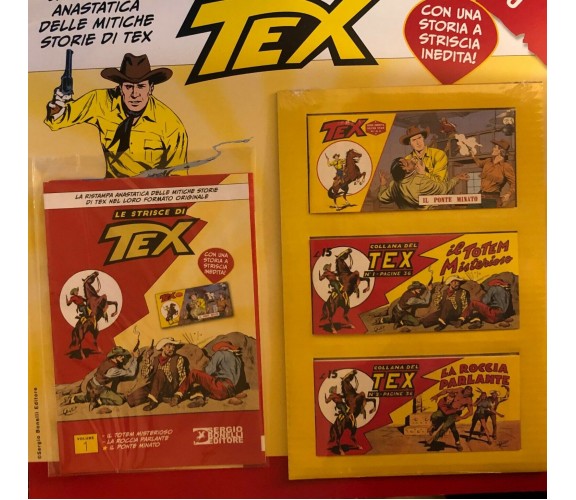Le strisce di Tex n.1 di Sergio Bonelli Editore,  2021,  La Gazzetta Dello Sport