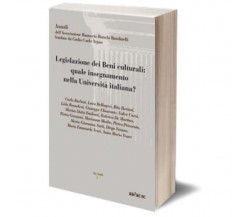 Legislazione dei Beni culturali: quale insegnamento nell’Università italiana?	