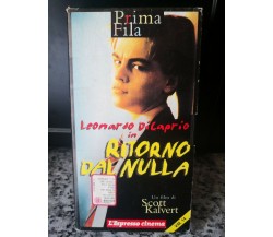 Leonardo di Caprio ritorno dal nulla - vhs -1995 - L'espresso cinema -F