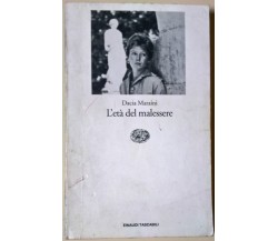  L’età del malessere - Dacia Maraini - 1996, Einaudi - L