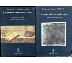 Letteratura latina: storia e testi+Repertori e strumenti di Paolo Frassinetti,