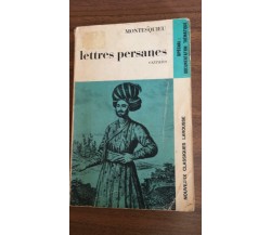 Lettres persanes extraits Charles Louis De Sécondat Montesquieu, 1966 - P