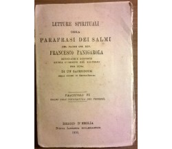 Letture spirituali.. di Padre Francesco Panigarola - Fasc. VI, 1916 - L