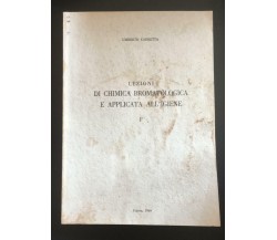 Lezioni di chimica bromatologica e applicata all’igiene - Umberto Carretta - P