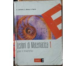 Lezioni di matematica. Per il triennio Vol.1-AA.VV.-Etas RCS Libri S.p.A.2008- R