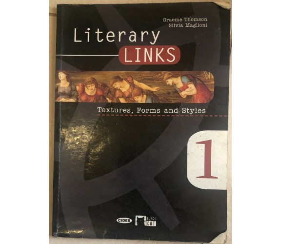 Literary links 1 di Graeme Thomson,  2004,  Cideb Black Cat