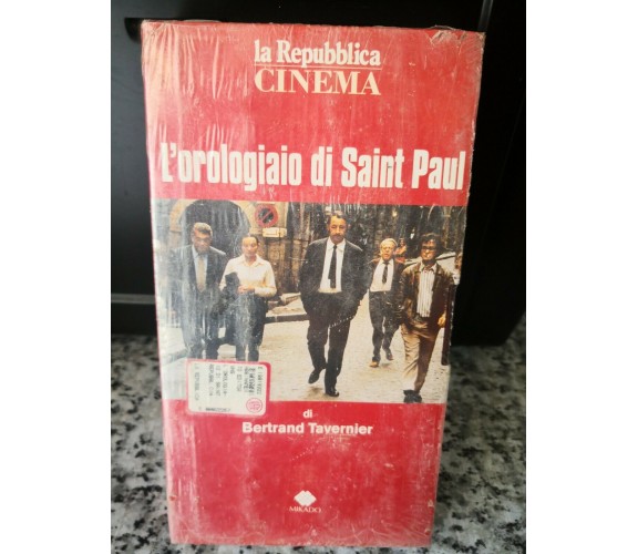  L'orologiaio di Saint Paul - 1974  - vhs - La repubblica -F