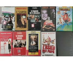 Lotto 10 VHS FILM - ER
