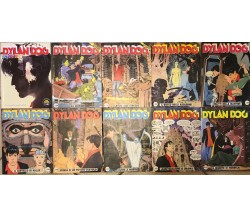 Lotto 10 fumetti Dylan Dog di Tiziano Sclavi, Sergio Bonelli