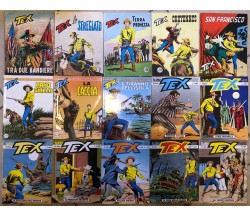 Lotto 15 fumetti Tex	di Aa.vv., Sergio Bonelli