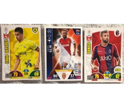 Lotto 2 card Adrenalyn XL 2018-2019 + Topps Match Attax Champions League di Aa.v