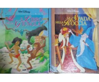Lotto 2 titoli - Disneyana oro- Il libro della giungla- La spada nella roccia -G