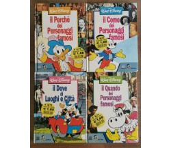 Lotto 4 libri I libri dei perchè - AA. VV. - Giunti - 1990 - AR