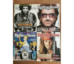 Lotto 4 riviste Rollingstone magazine - 2006 - AR