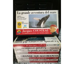 Lotto 5 pezzi di vhs - La grande avventura del mare - 1992 - DeAgostini -F