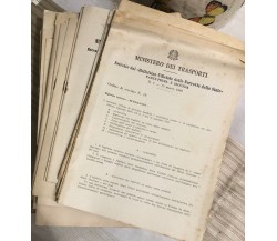 Lotto 50 circa Estratti dal Bollettino Ufficiale delle Ferrovie dello Stato di F