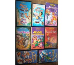 Lotto I Classici Walt Disney - Walt Disney - VHS - R