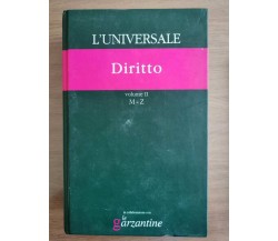 L'universale Diritto vol. II M-Z - Garzanti - 2004 - AR