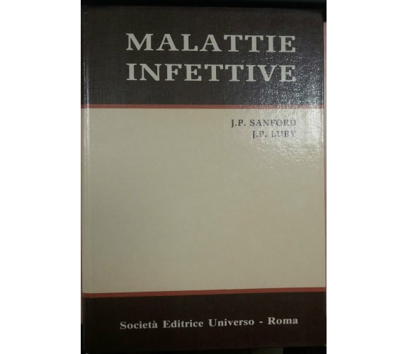 MALATTIE INFETTIVE - SANFORD/LUBY - UNIVERSO - 1985 - M