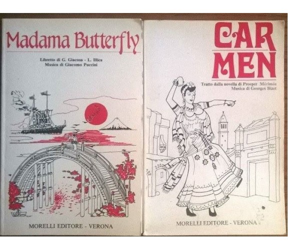 Madama Butterfly - Car Men - Morelli editore 