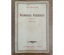 Madonna pazienza - N. Salvaneschi - Dall'Oglio - 1950 - AR