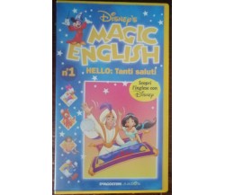 Magic English N°1 - AA.VV. - De Agostini Junior,1996 - VHS - A
