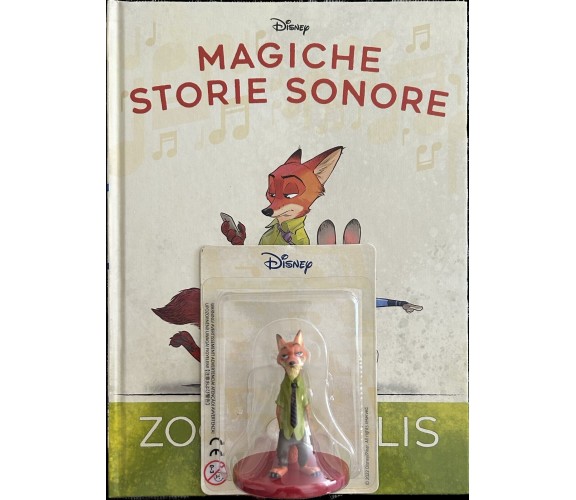 Magiche storie sonore Disney n. 34 - Zootropolis di Walt Disney, 2023, Deagos