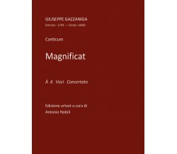 Magnificat di Antonio Nobili,  2020,  Youcanprint