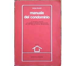 Manuale del condominio (III edizione) - Adriana Nicoletti,  1989,  Buffetti 