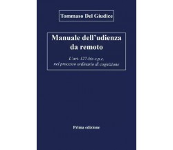 Manuale dell’udienza da remoto - L’art. 127-bis c.p.c. nel processo ordinario di