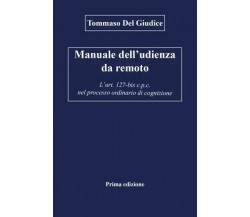 Manuale dell’udienza da remoto - L’art. 127-bis c.p.c. nel processo ordinario di