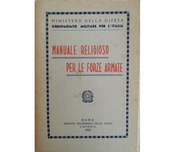 Manuale religioso per le forze armate - ER