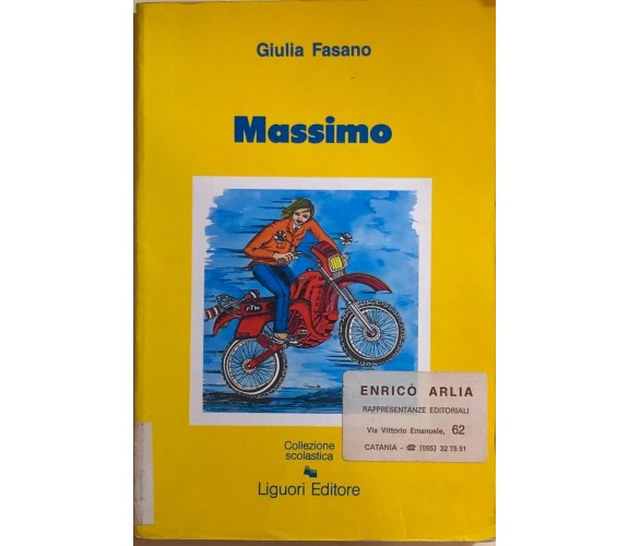 Massimo di Giulia Fasano, 1989, Liguori Editore