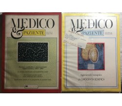Medico & paziente 2 numeri+suppl. Terapia oggi di Aa.vv.,  1983,  Edifarm
