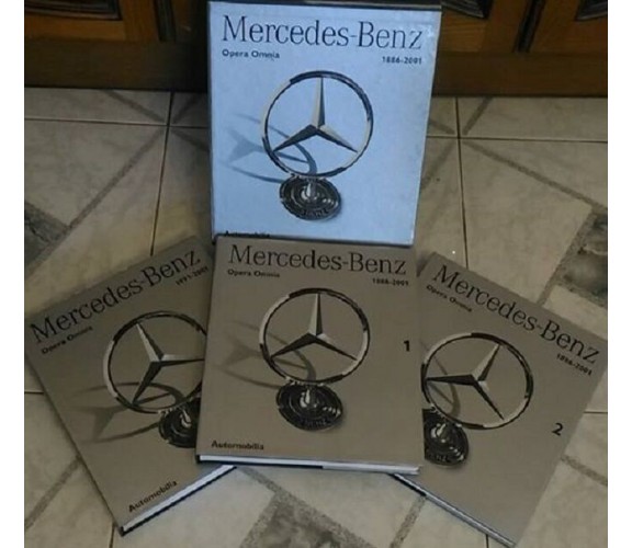 Mercedes-Benz Opera Omnia 1886-2001  di J Lewandowski (3 volumi + cofanetto)