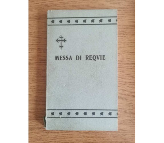 Messa di Requie - AA. VV. - AR