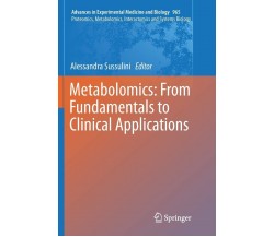 Metabolomics - Alessandra Sussulini - Springer, 2018