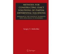 Methods for Constructing Exact Solutions of Partial Differential Equations -2010