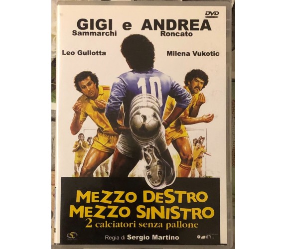 Mezzo destro mezzo sinistro - 2 calciatori senza pallone DVD di Sergio Martino,