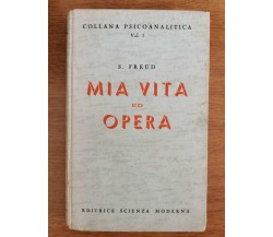 Mia vita e opera - S. Freud - Scienza moderna - 1948 - AR