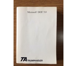 Microsoft DOS 5.0 - Triumph-Adler - 1991 - AR