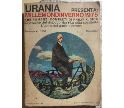 Millemondinverno 1975 di Philip K. Dick,  1975,  Mondadori