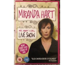Miranda Hart: My, What I Call, Live Show DVD di Miranda Hart, 2014, 2 Enterta